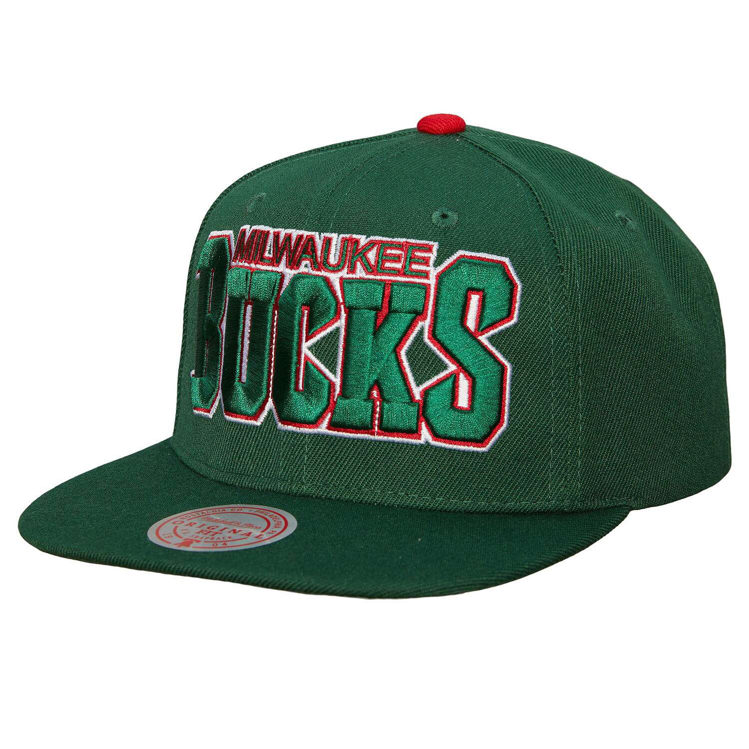 MENS MITCHELL & NESS NBA 2013 DRAFT SNAPBACK HWC BUCKS - GREEN
