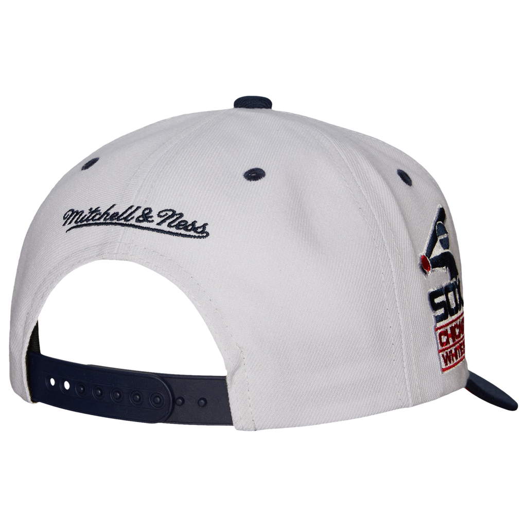 MENS MITCHELL & NESS MLB EVERGREEN PRO SNAPBACK COOP WHITE SOX - WHITE