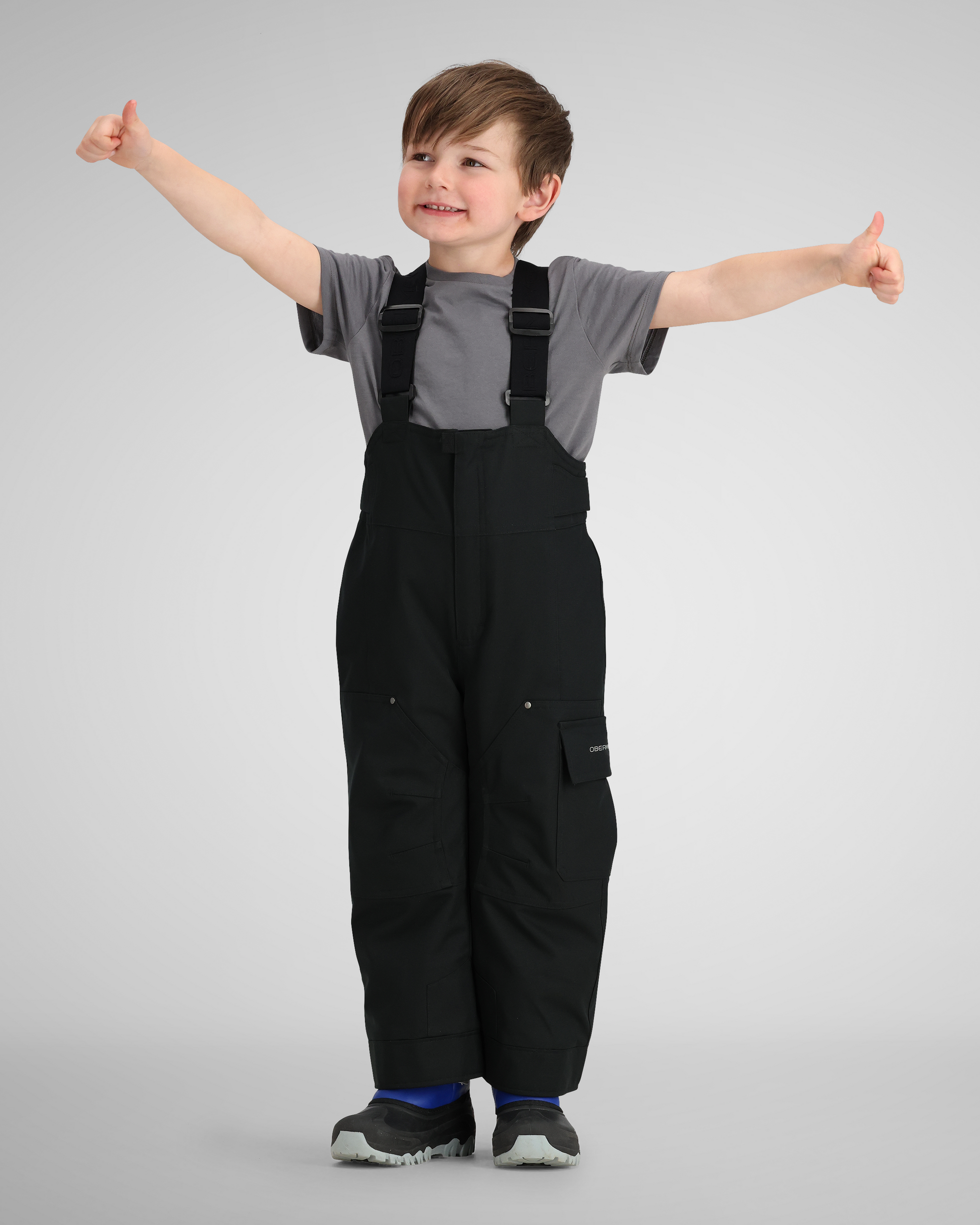 [65031-16009] TODDLERS OBERMEYER VOLT BIB WATERPROOF PANTS