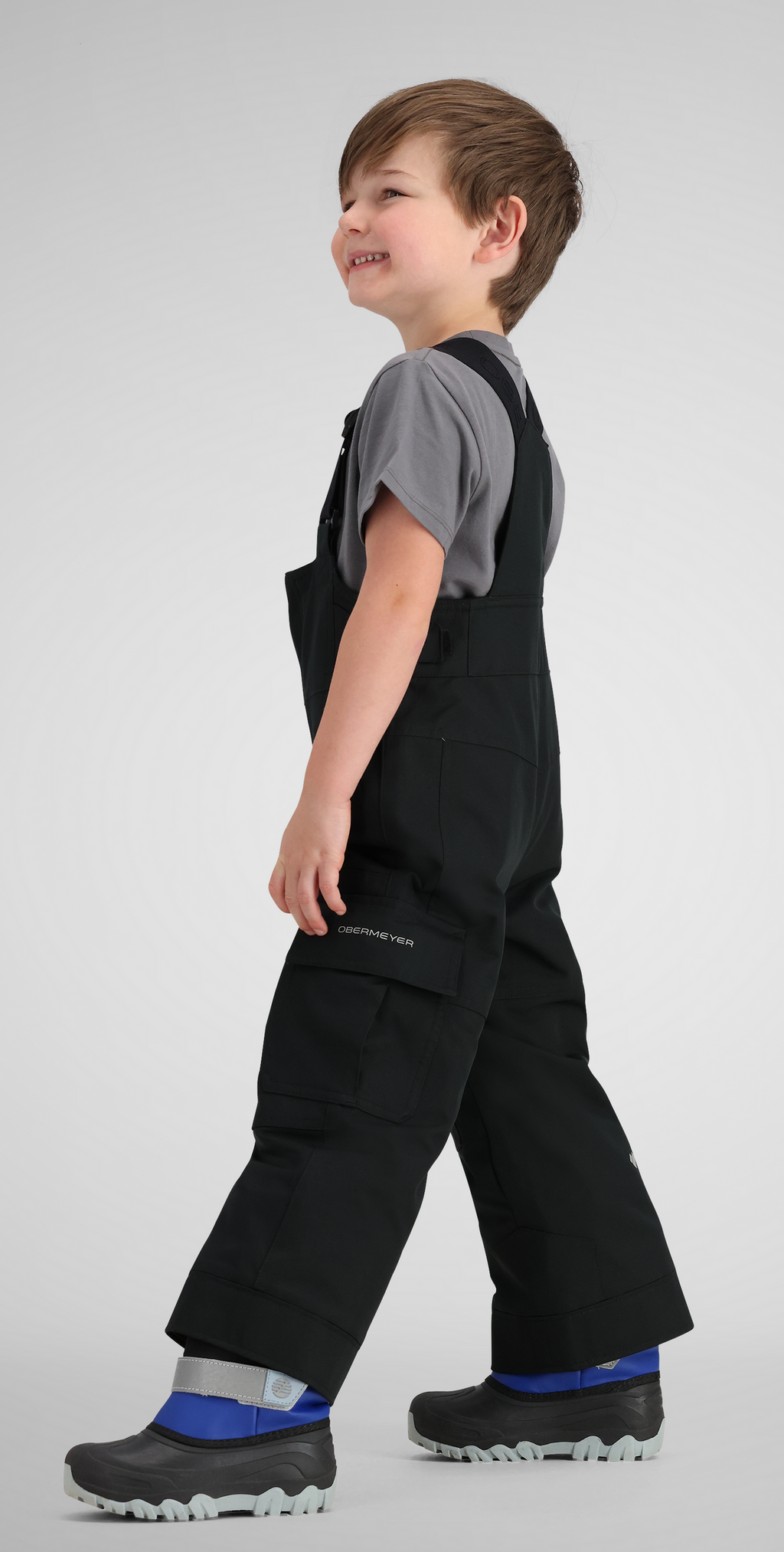[65031-16009] TODDLERS OBERMEYER VOLT BIB WATERPROOF PANTS
