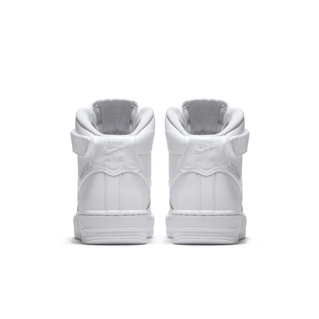 [653998-100] Grade School Nike AIR FORCE 1 HIGH 'WHITE (GS)'