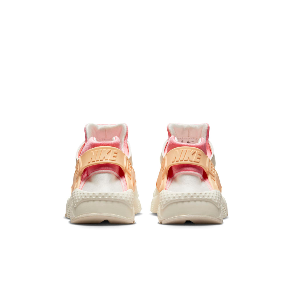 [654275-118] Grade School Nike HUARACHE RUN GS 'SAIL CORAL CHALK'