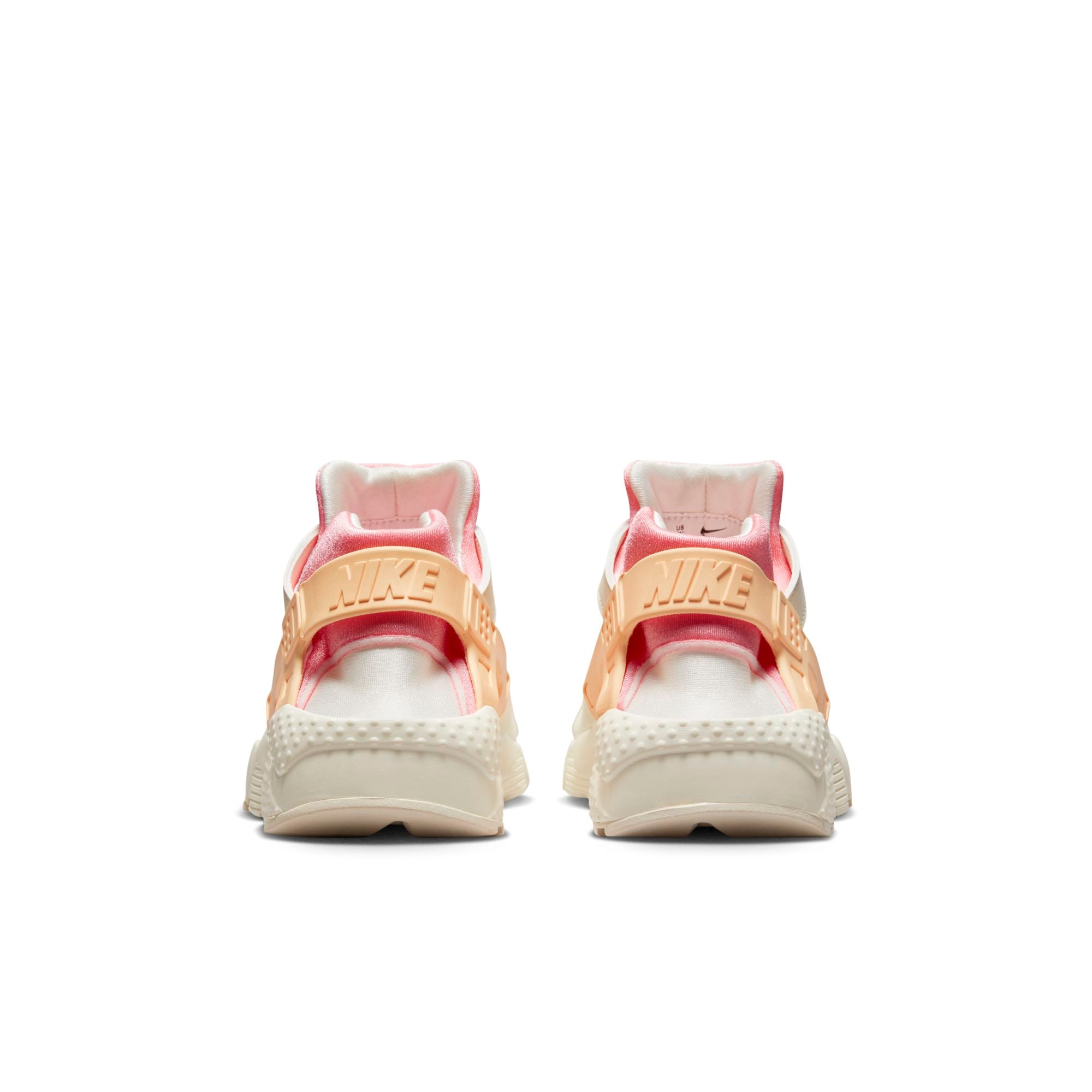 [654275-118] Grade School Nike HUARACHE RUN GS 'SAIL CORAL CHALK'