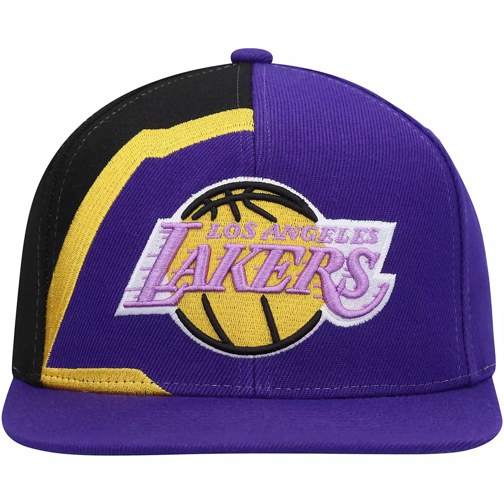 MENS MITCHELL & NESS NBA RETROLINE SNAPBACK HWC LAKERS - PURPLE