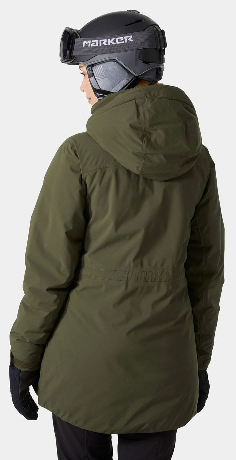 [65895-431] WOMENS HELLY HANSEN NORA LONG INSULATED SKI WATERPROOF JACKET
