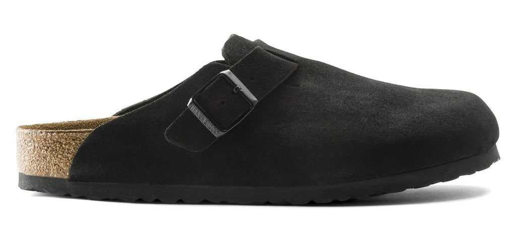 [1023910] UNISEX BIRKENSTOCK BOSTON SOFT FOOTBED SUEDE LEATHER (REGULAR FIT)