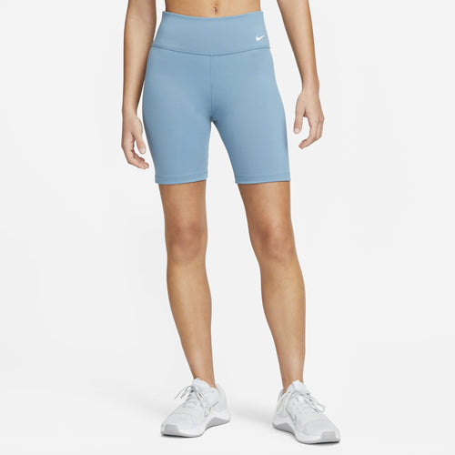 [DD0243-440] WOMENS NIKE ONE MID-RISE 7" BIKER SHORTS