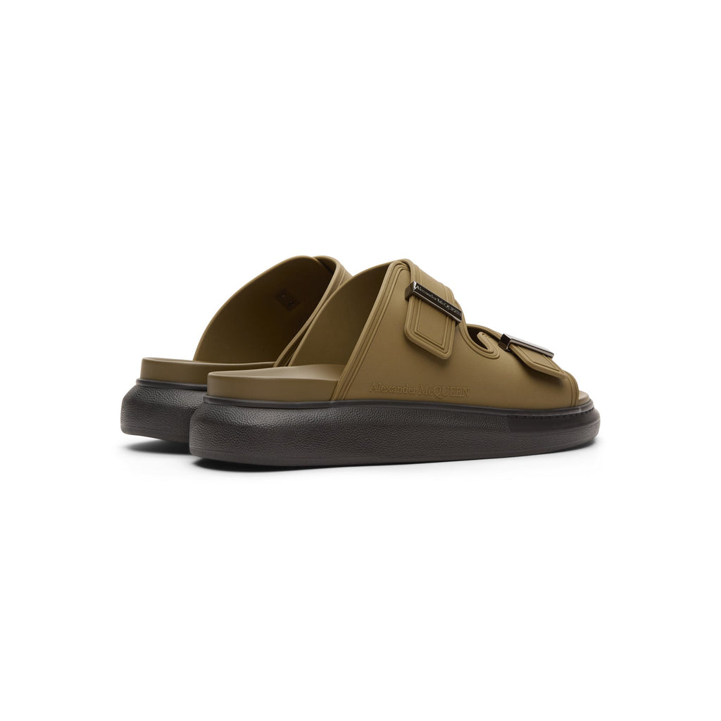 [663563W4Z53-3146] MENS ALEXANDER MCQUEEN SANDAL S.RUBBER HYBRID SLIDE