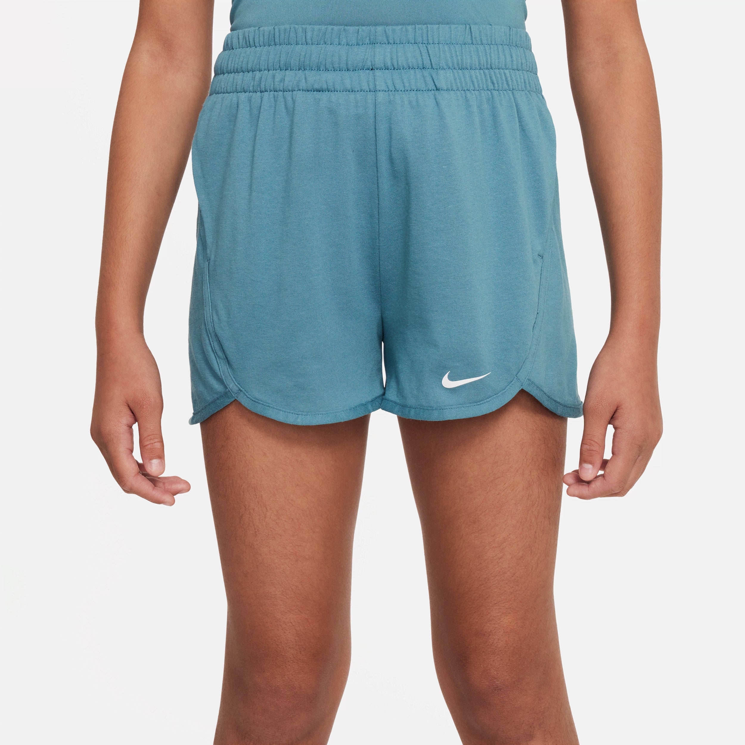 [DX4965-379] YOUTH GIRLS NIKE DRI-FIT BREEZY 5" HIGH-WAISTED TRAINING SHORTS
