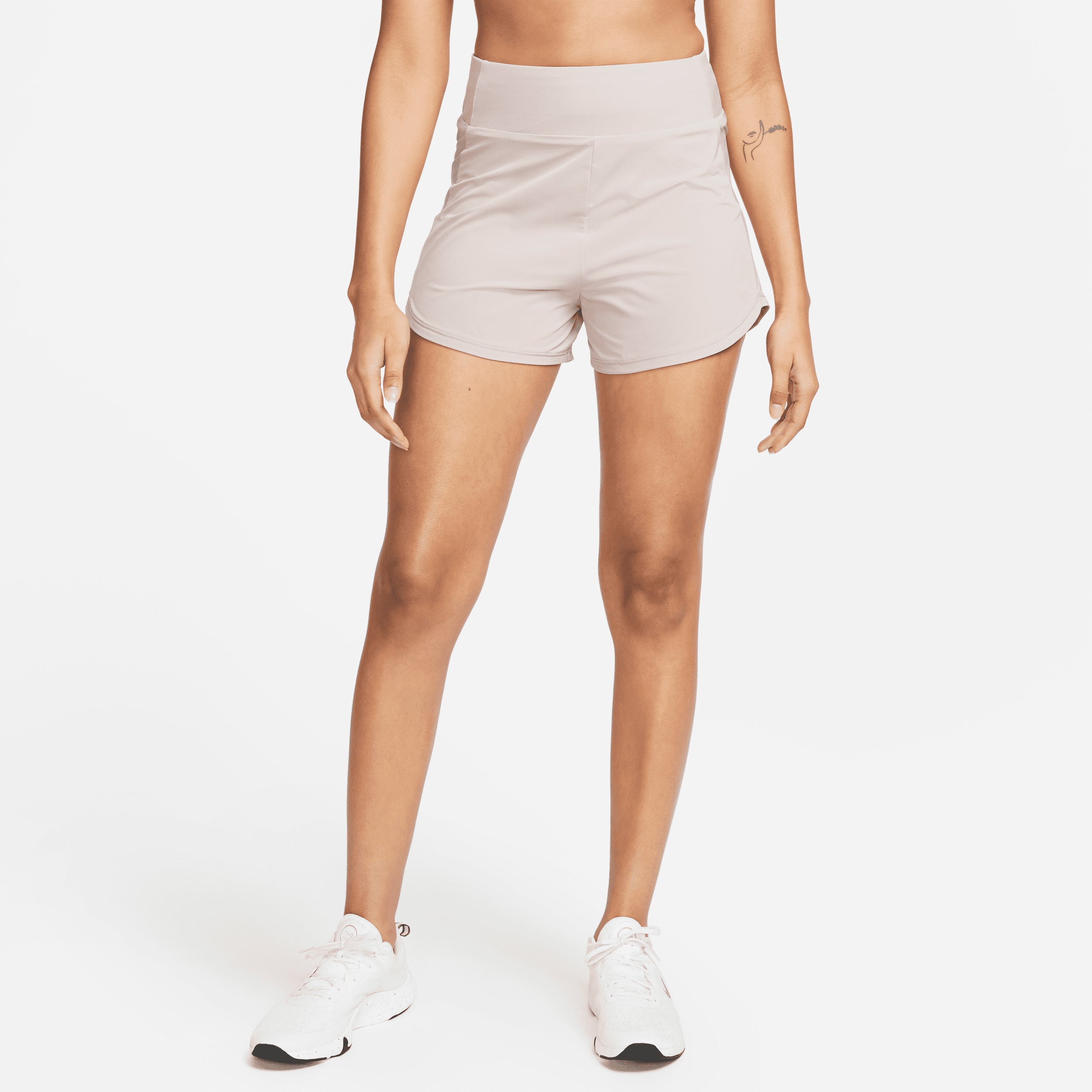 [DX6018-272] WOMENS NIKE BLISS DRI-FIT HR 3" SHORTS