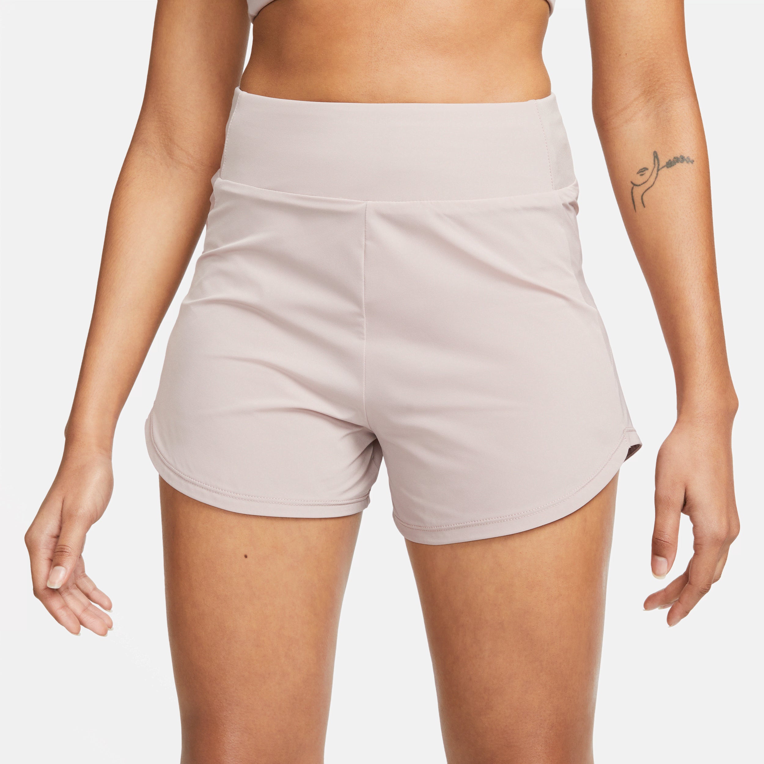 [DX6018-272] WOMENS NIKE BLISS DRI-FIT HR 3" SHORTS