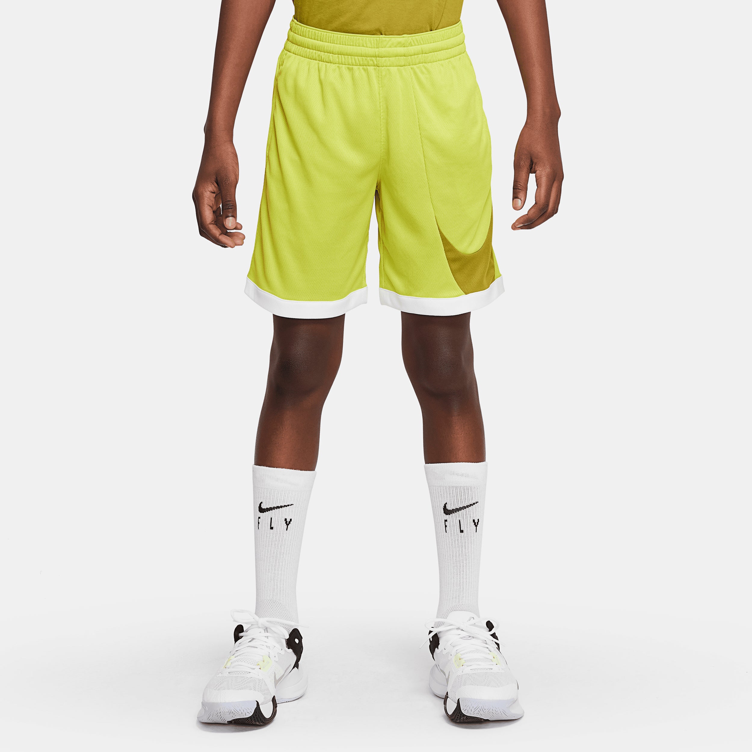 [DM8186-308] YOUTH NIKE DRI-FIT BASKETBALL SHORTS
