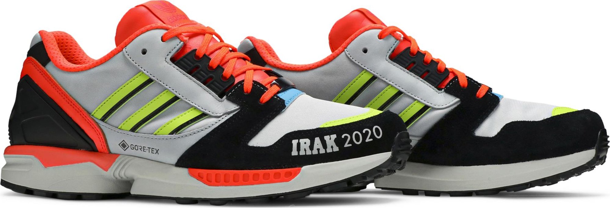 [FX0371] Mens Adidas ZX 8000 'IRAK Orange'