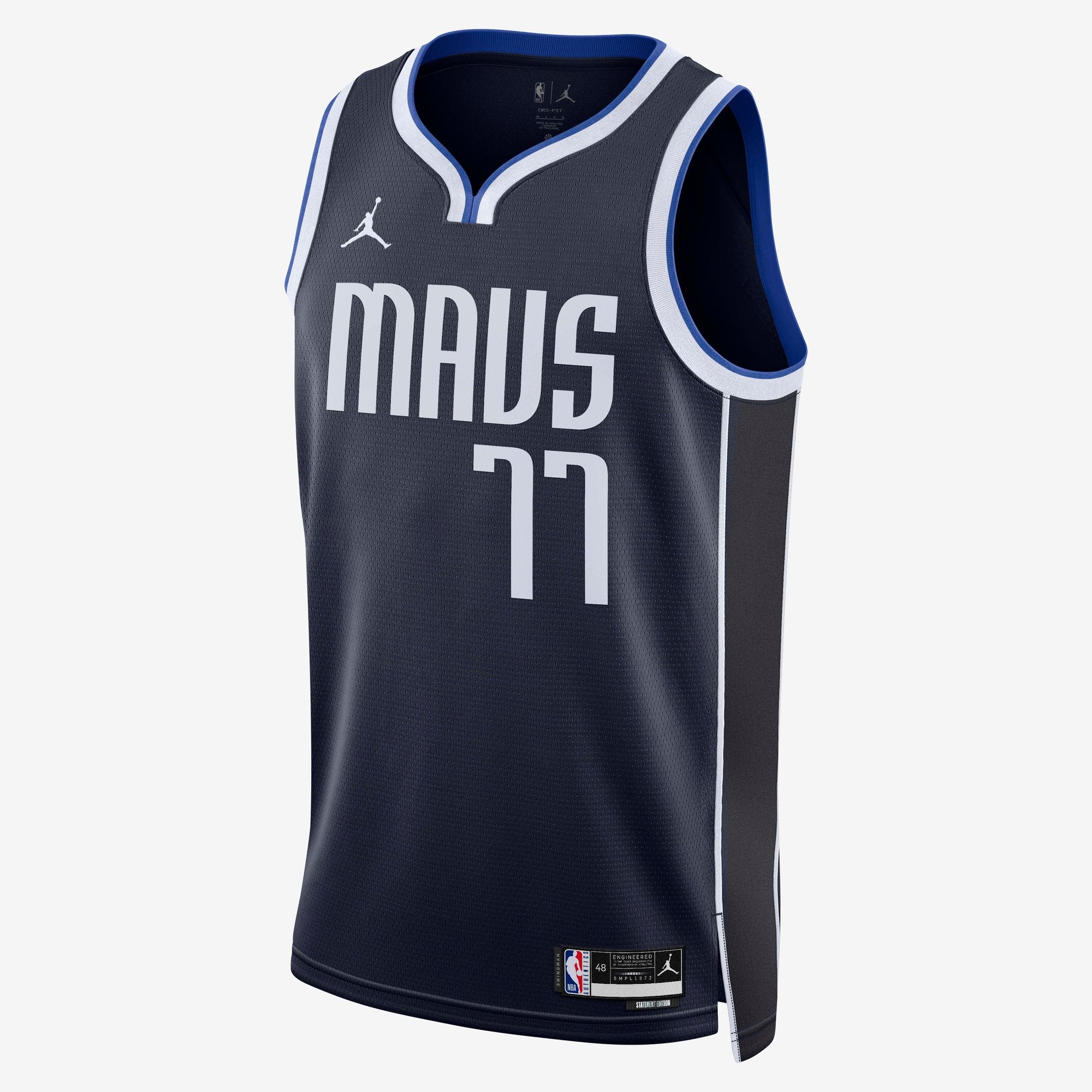 [9Y2B7BXJP-MAVDL] YOUTH NIKE NBA MAVERICKS '77 DONCIC' SWINGMAN JERSEY