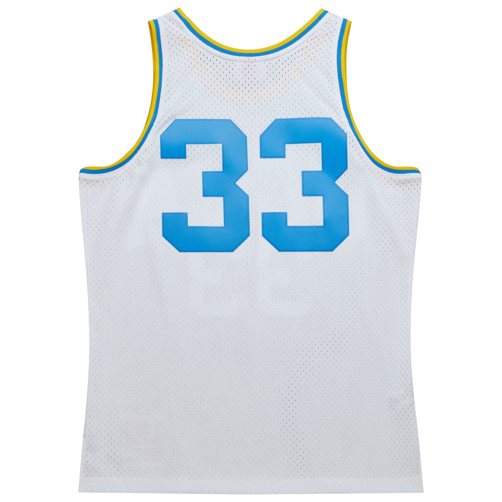 MENS MITCHELL & NESS NCAA WHITE JERSEY UCLA 1968 KAREEM ABDUL-JABBAR