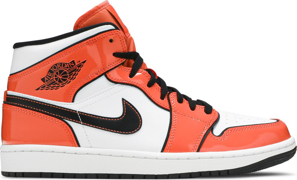 [DD6834-802] Mens Air Jordan RETRO1 MID SE 'TURF ORANGE'
