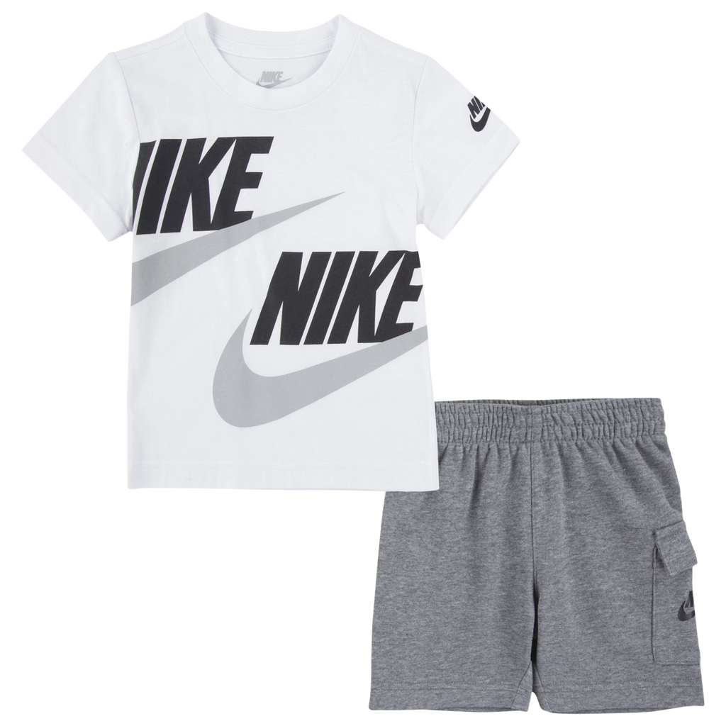 [86J213-GEH] TODDLERS NIKE SPORTSWEAR T-SHIRT AND CARGO SHORTS SET