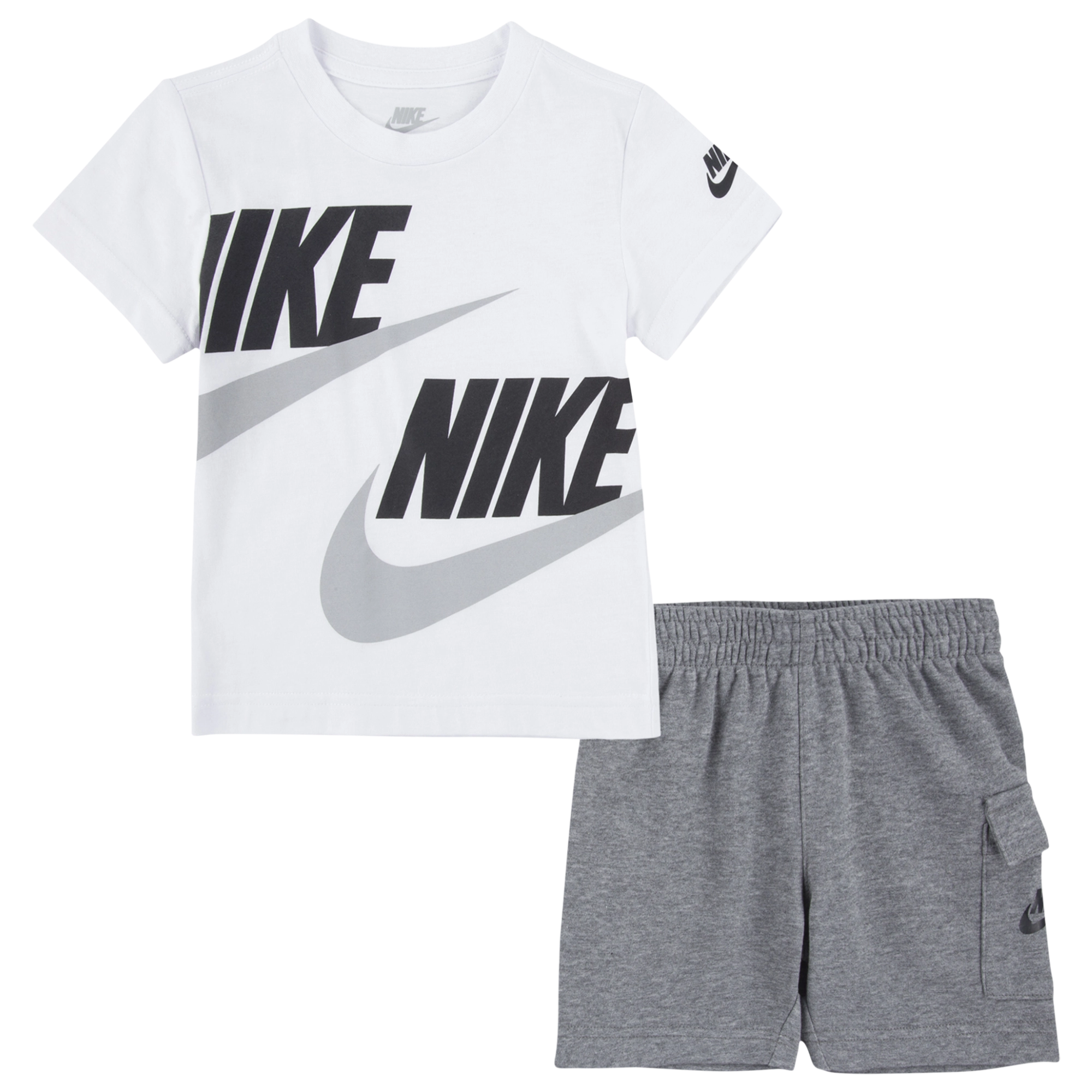 [86J213-GEH] TODDLERS NIKE SPORTSWEAR T-SHIRT AND CARGO SHORTS SET