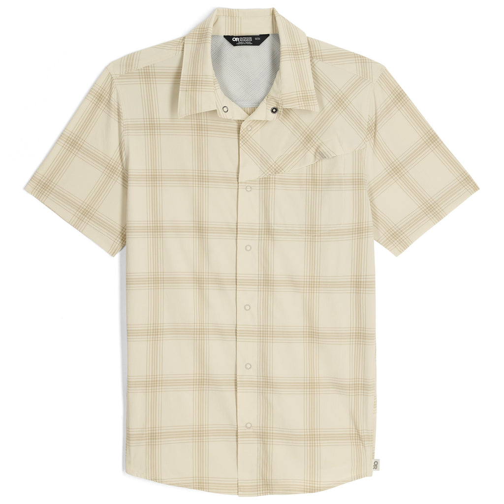 [282278-2709] MENS OUTDOOR RESEARCH ASTROMAN BUTTON SS UPF 30 SUN SHIRT