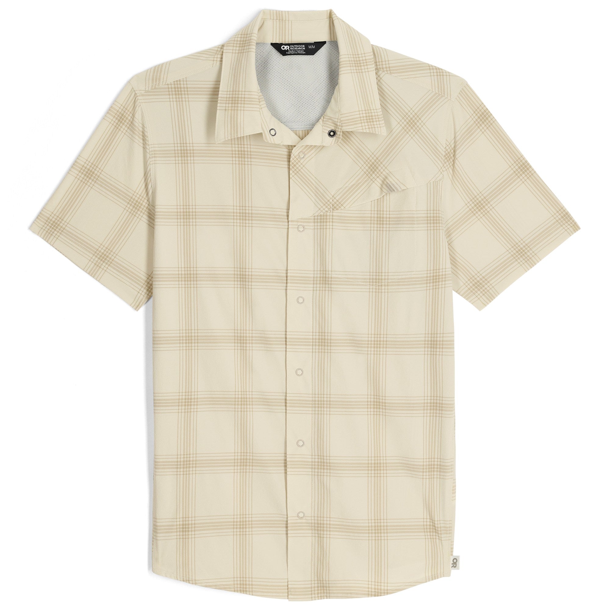 [282278-2709] MENS OUTDOOR RESEARCH ASTROMAN BUTTON SS UPF 30 SUN SHIRT