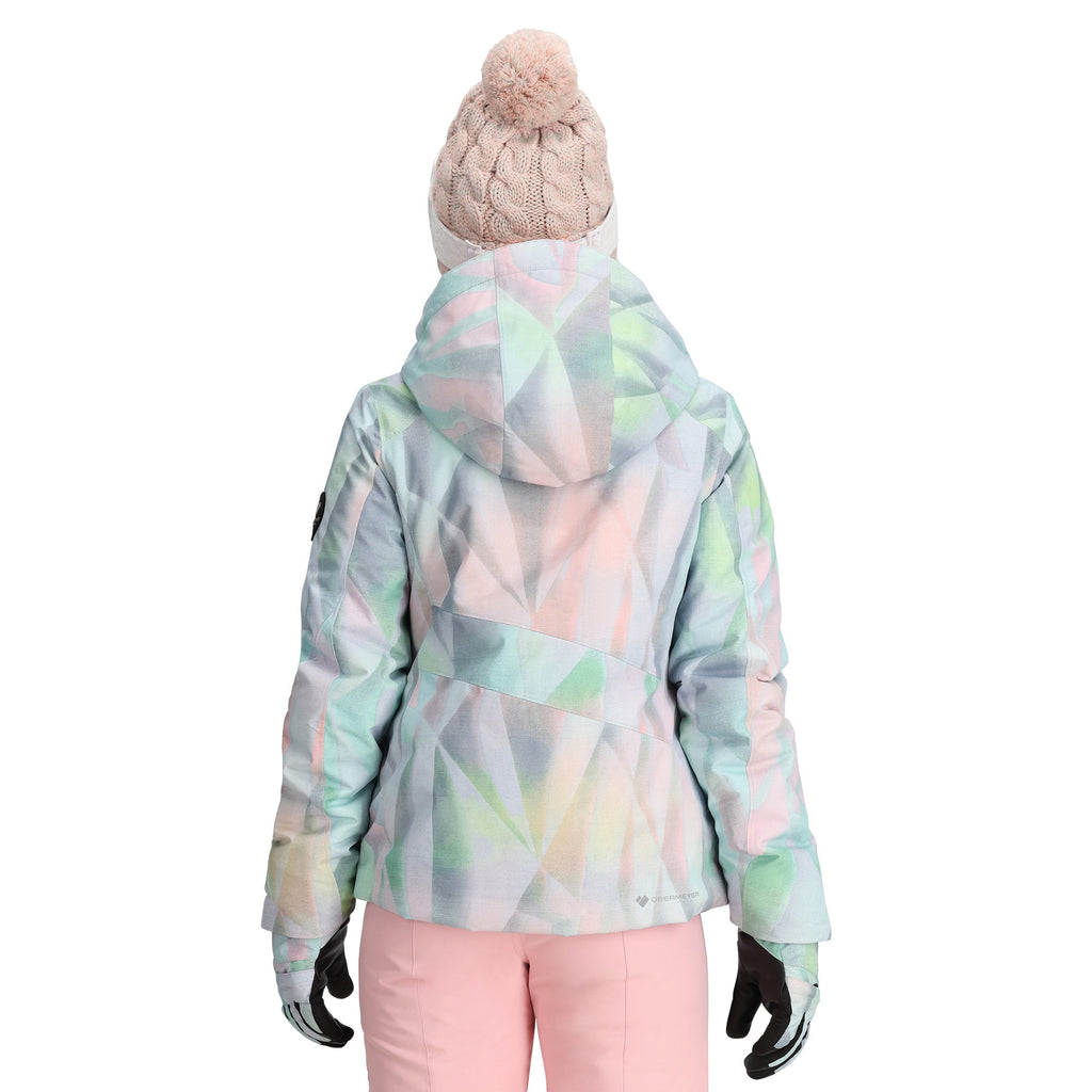 [31102-24126] YOUTH OBERMEYER GIRL'S RYLEE PRINT WATERPROOF JACKET