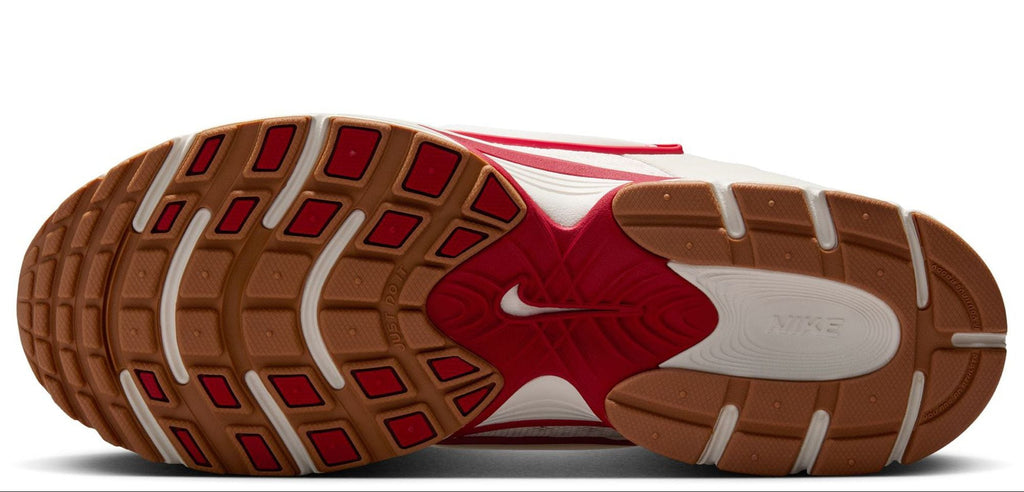 [II6292-100] MENS NIKE V5 RNR 'LIGHT BONE GYM RED'