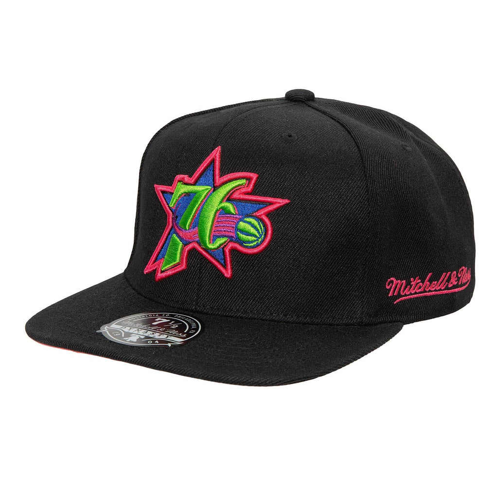 Mens Mitchell & Ness NBA COLOR BOMB FITTED HWC 76ERS
