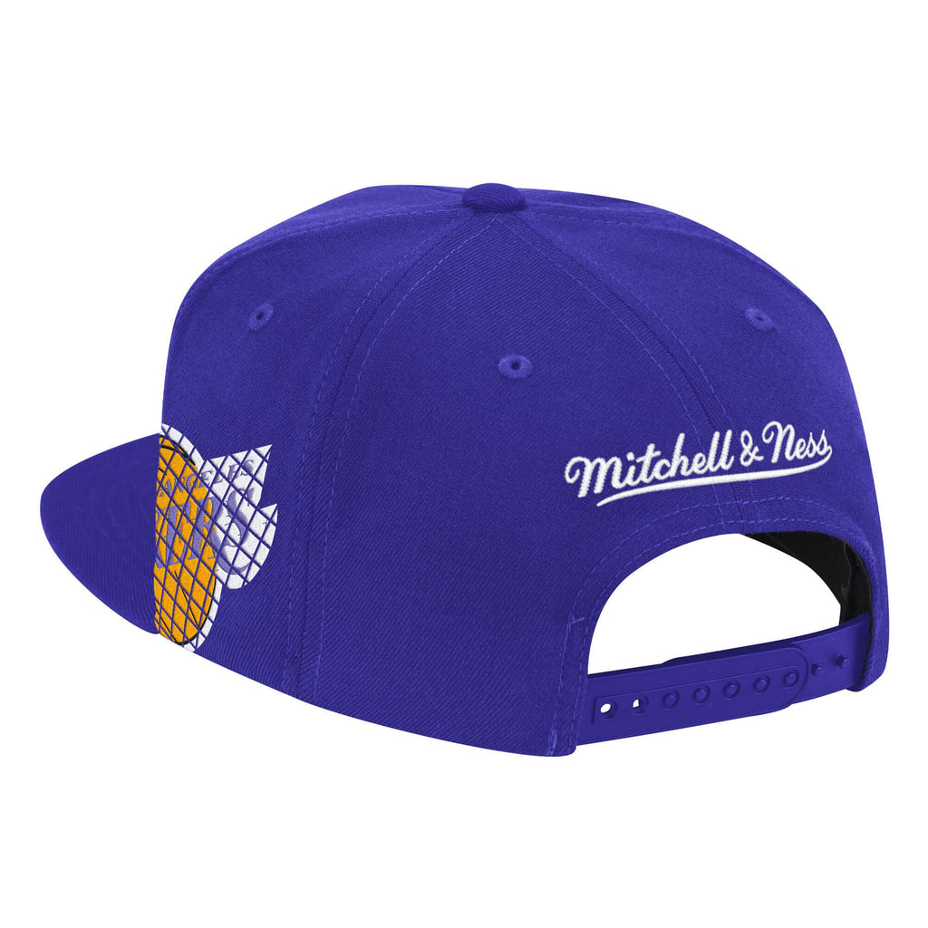 Mens Mitchell & Ness NBA THE GRID SNAPBACK NBA LAKERS