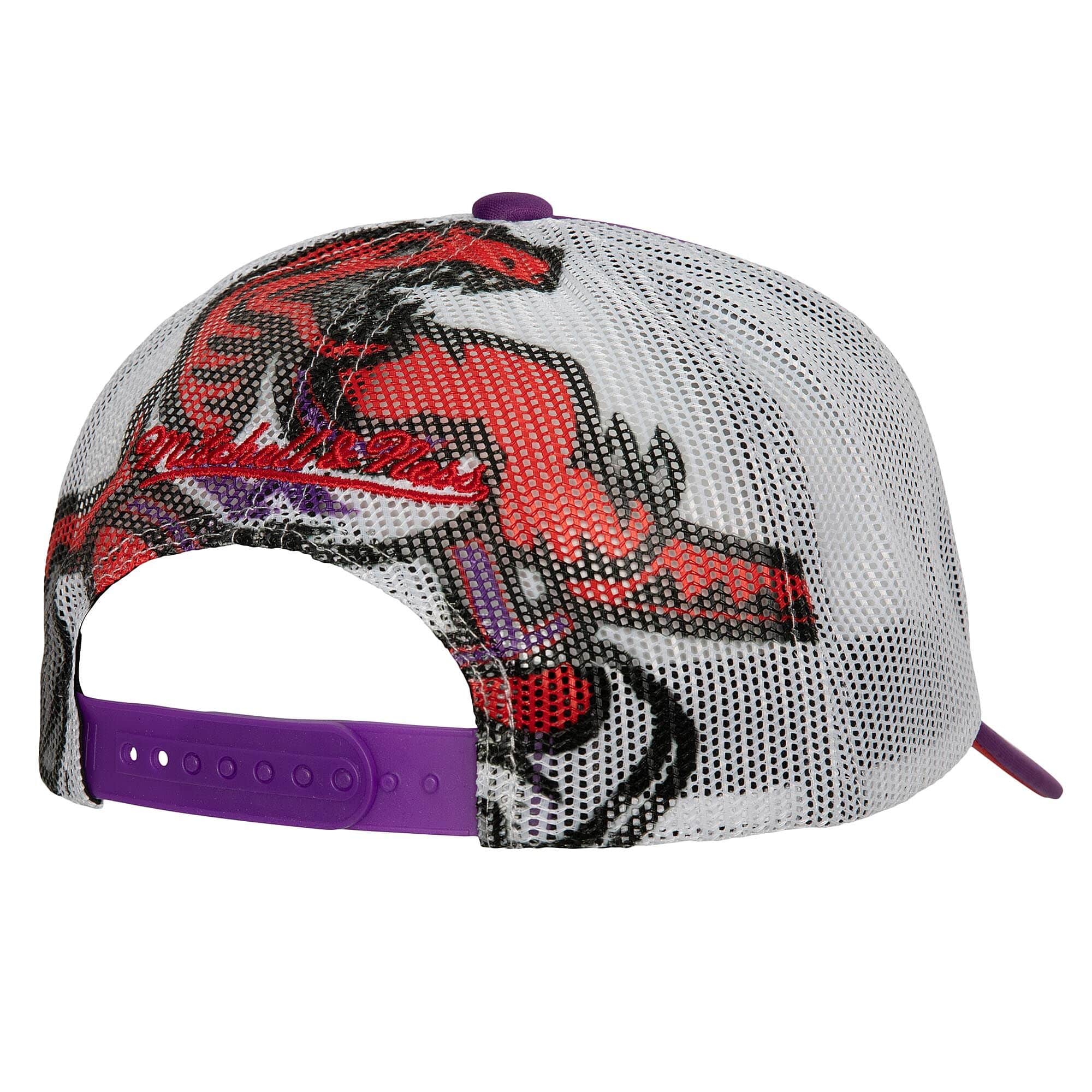 Mens MITCHELL & NESS NBA OFF THE BACKBOARD TRUCKER HWC RAPTORS
