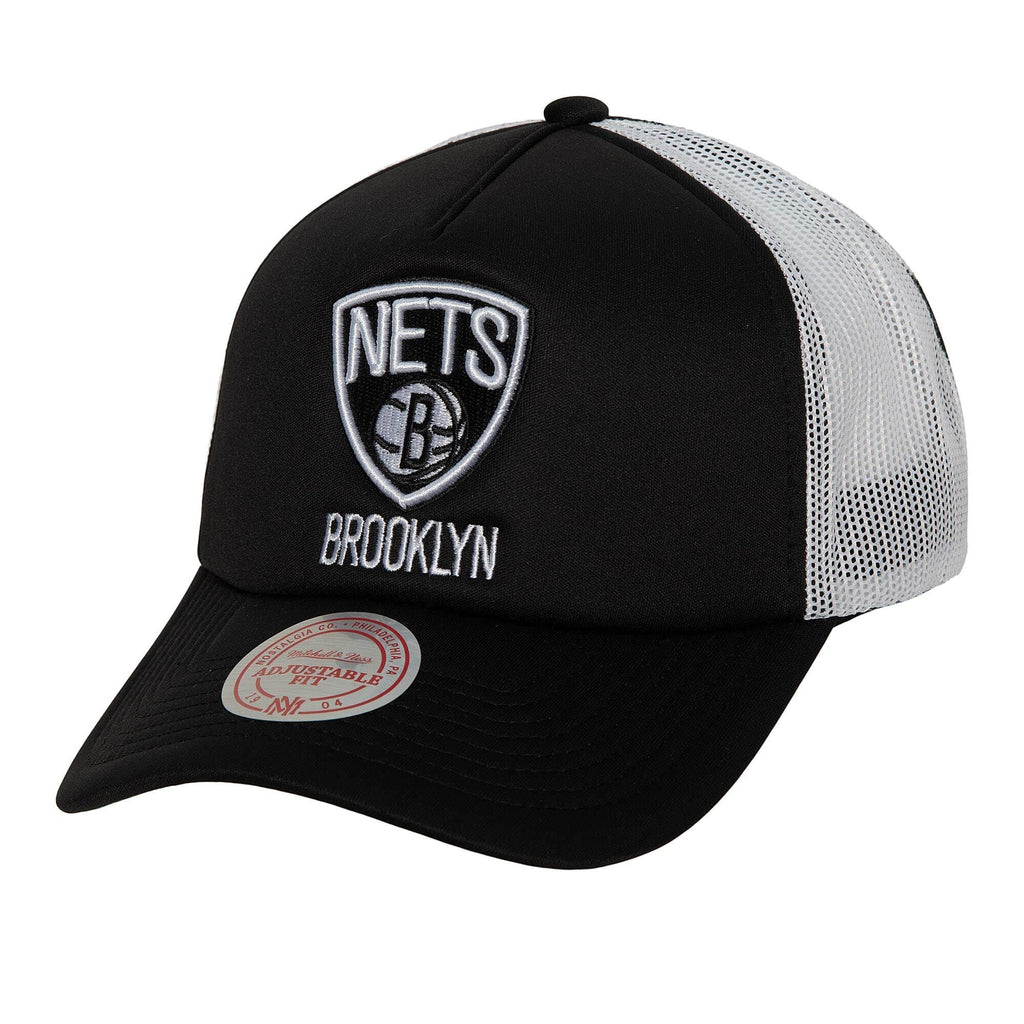 Mens MITCHELL & NESS NBA OFF THE BACKBOARD TRUCKER NETS