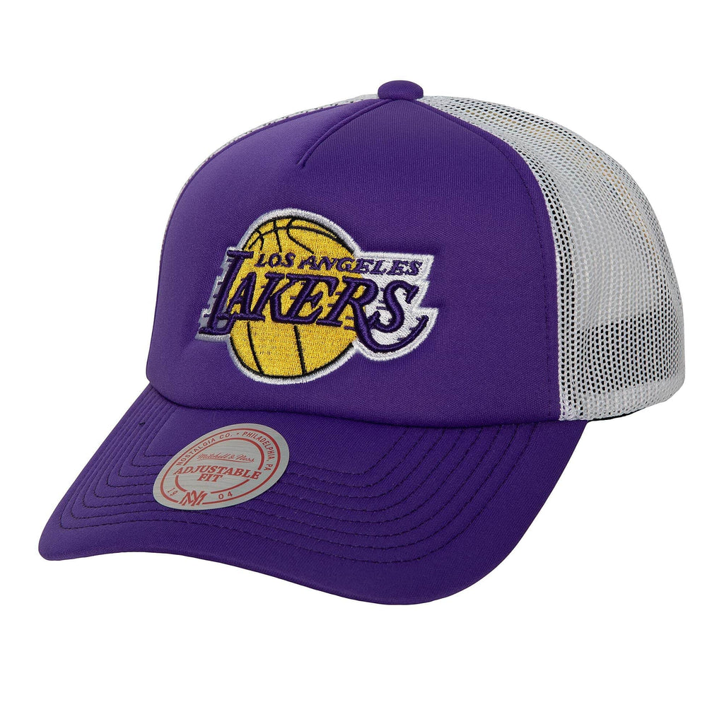 Mens MITCHELL & NESS NBA OFF THE BACKBOARD TRUCKER LAKERS