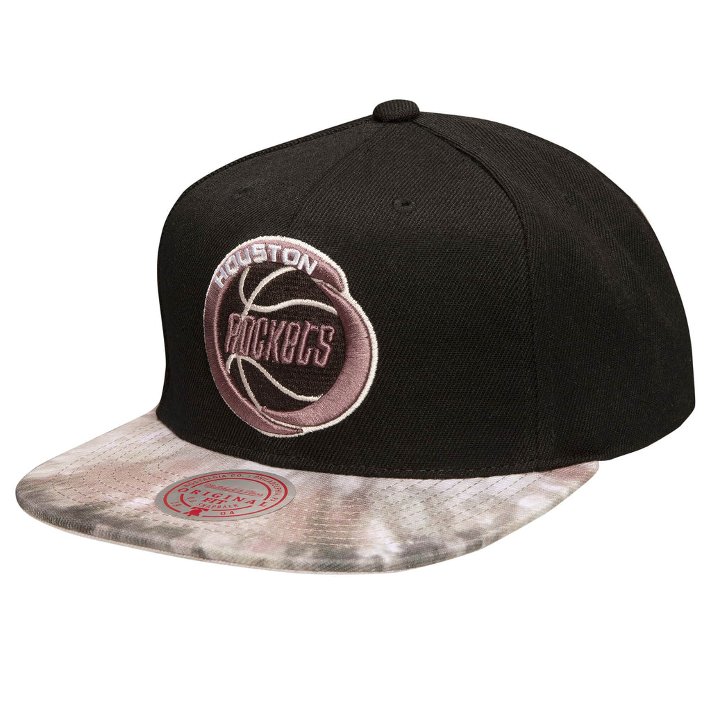 Mens Mitchell & Ness NBA BLITZED SNAPBACK HWC ROCKETS