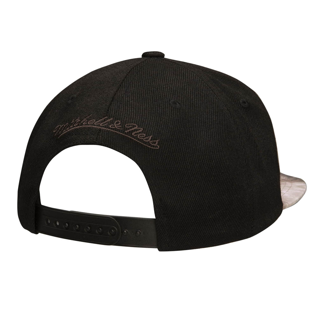 Mens Mitchell & Ness NBA BLITZED SNAPBACK HWC ROCKETS