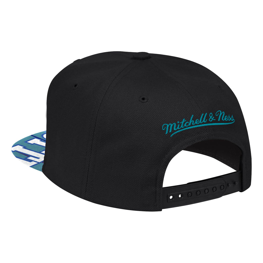 [6HSSMM21015-CHOBLCK] MENS NBA CHARLOTTE HORNETS SWINGMAN POP SNAPBACK