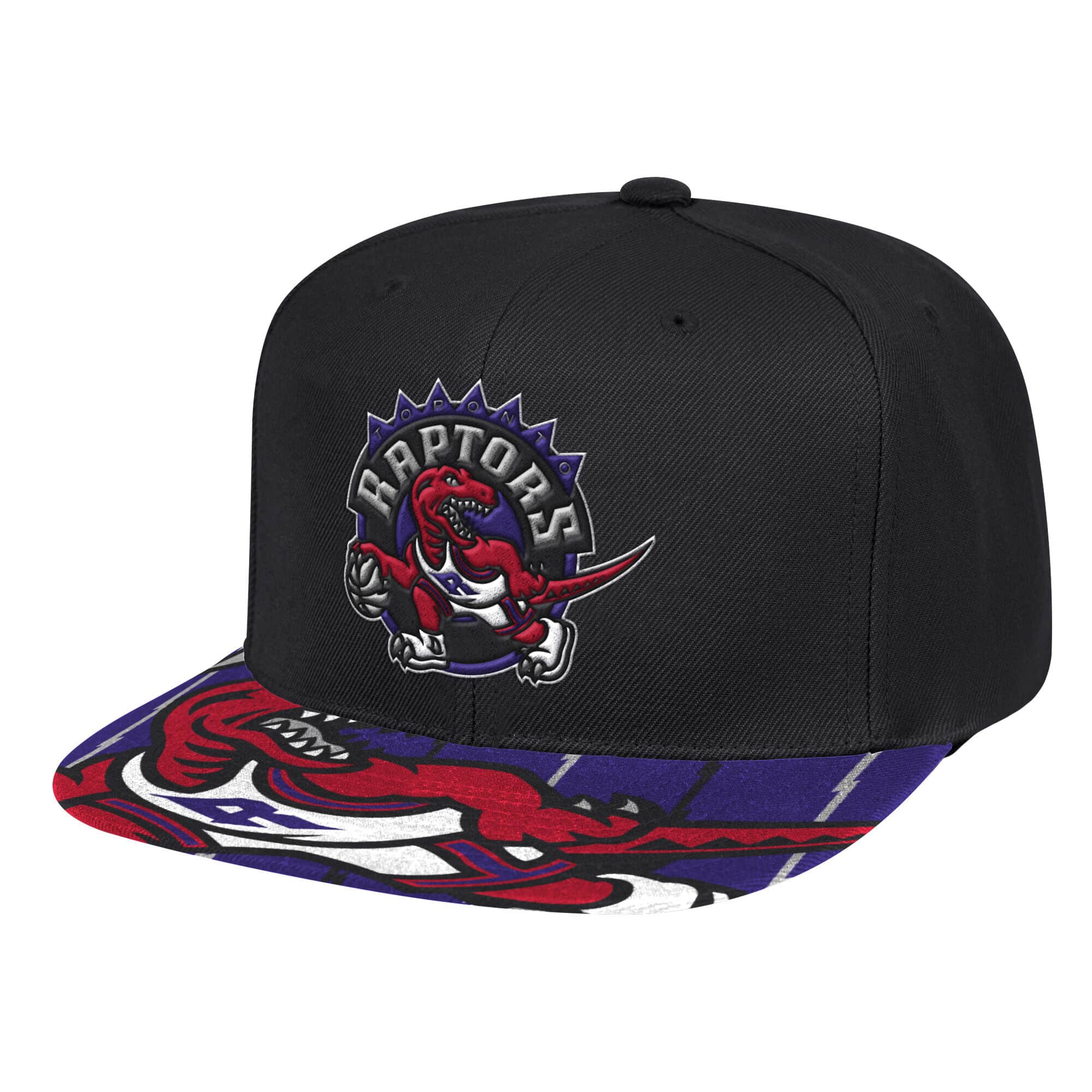 [6HSSMM21015-TRABLCK] MENS NBA TORONTO RAPTORS SWINGMAN POP SNAPBACK
