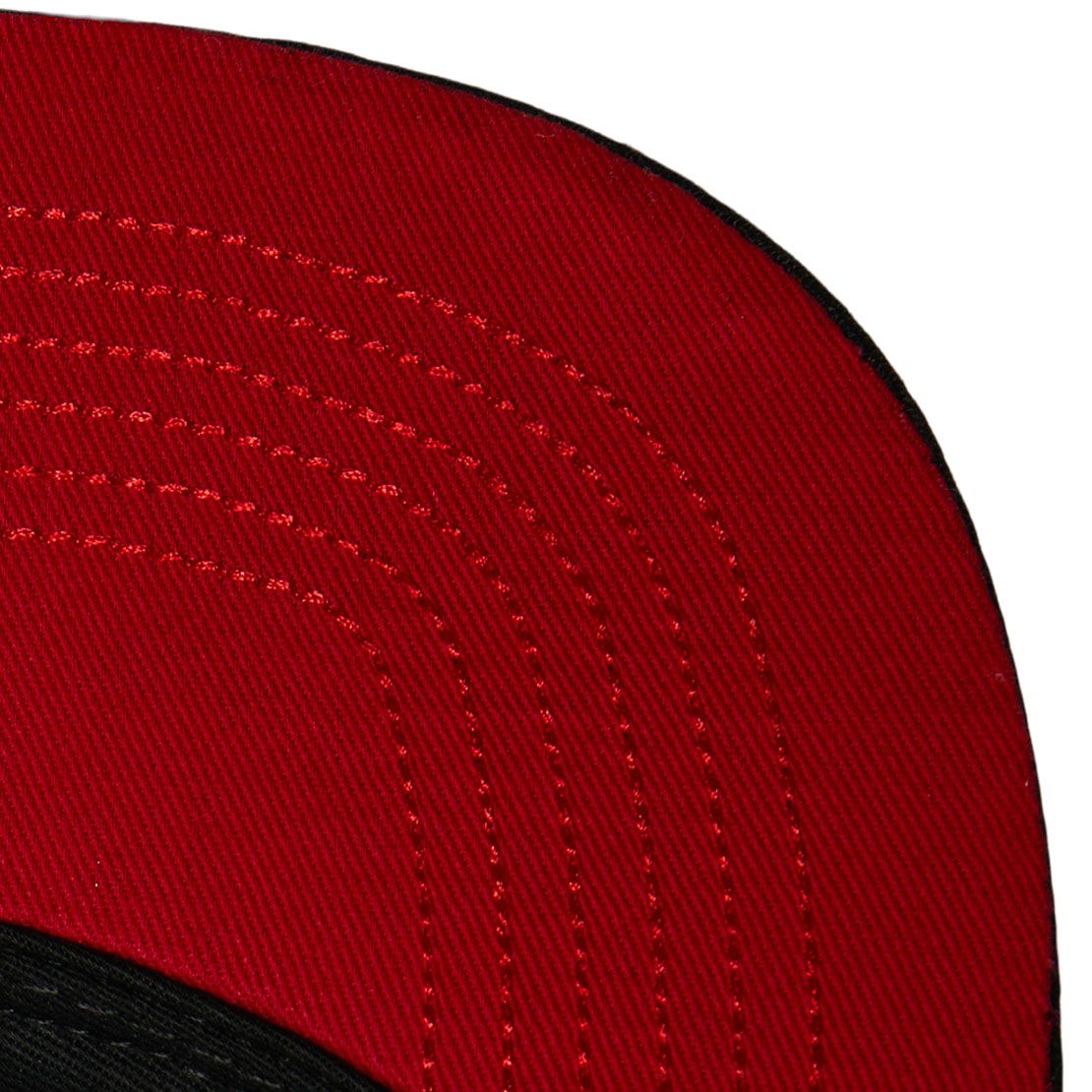 MENS MITCHELL & NESS NBA FRONT FACE SNAPBACK HWC 76ERS - BLACK