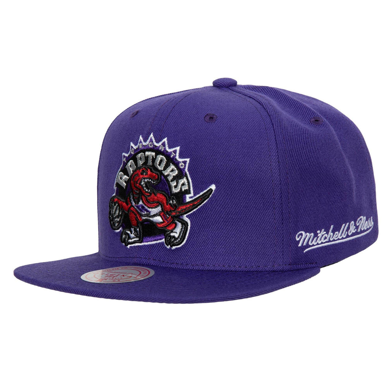 Mens MITCHELL & NESS NBA ENGLISH DROPBACK SNAPBACK HWC RAPTORS