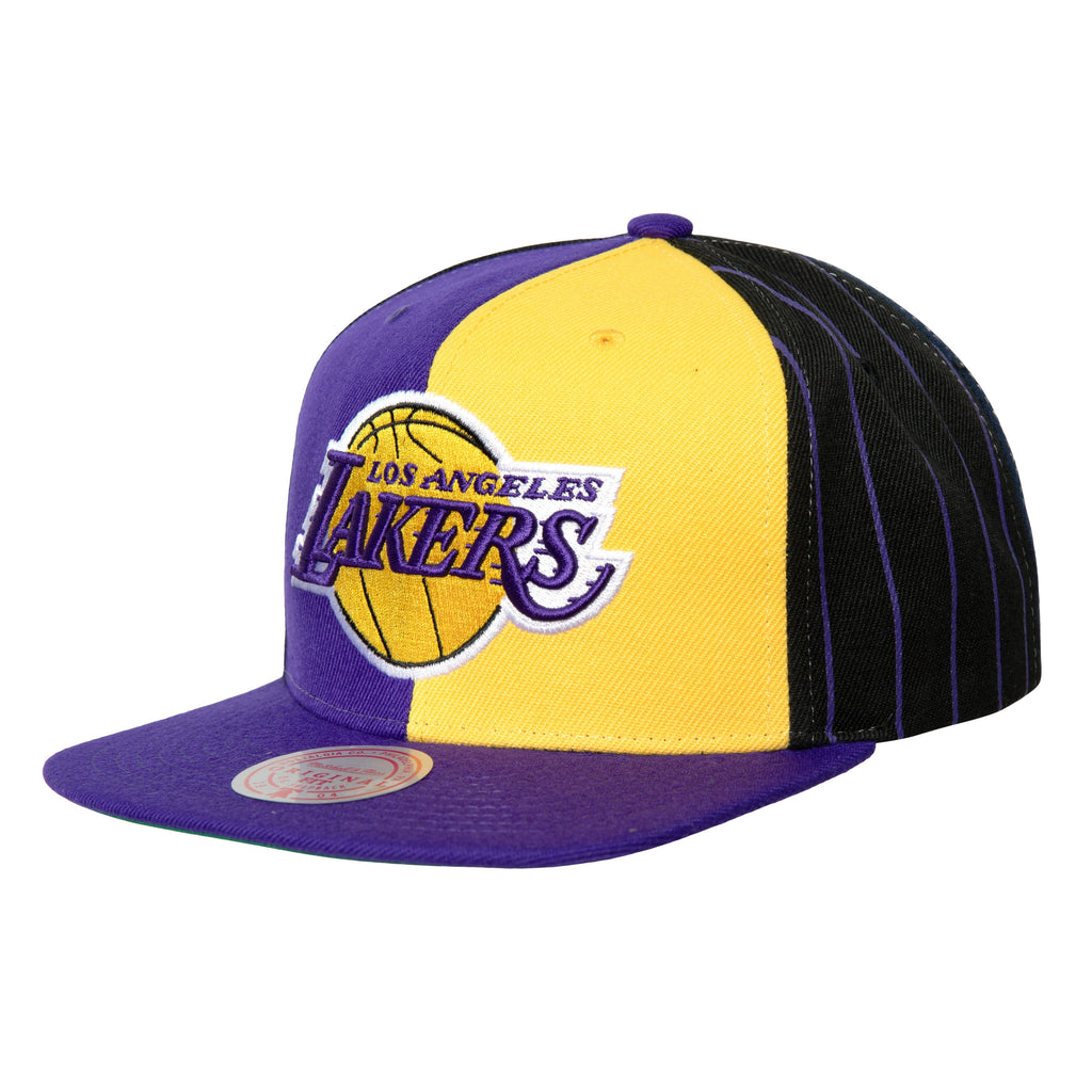 Mens Mitchell & Ness NBA WHAT THE? SNAPBACK LAKERS