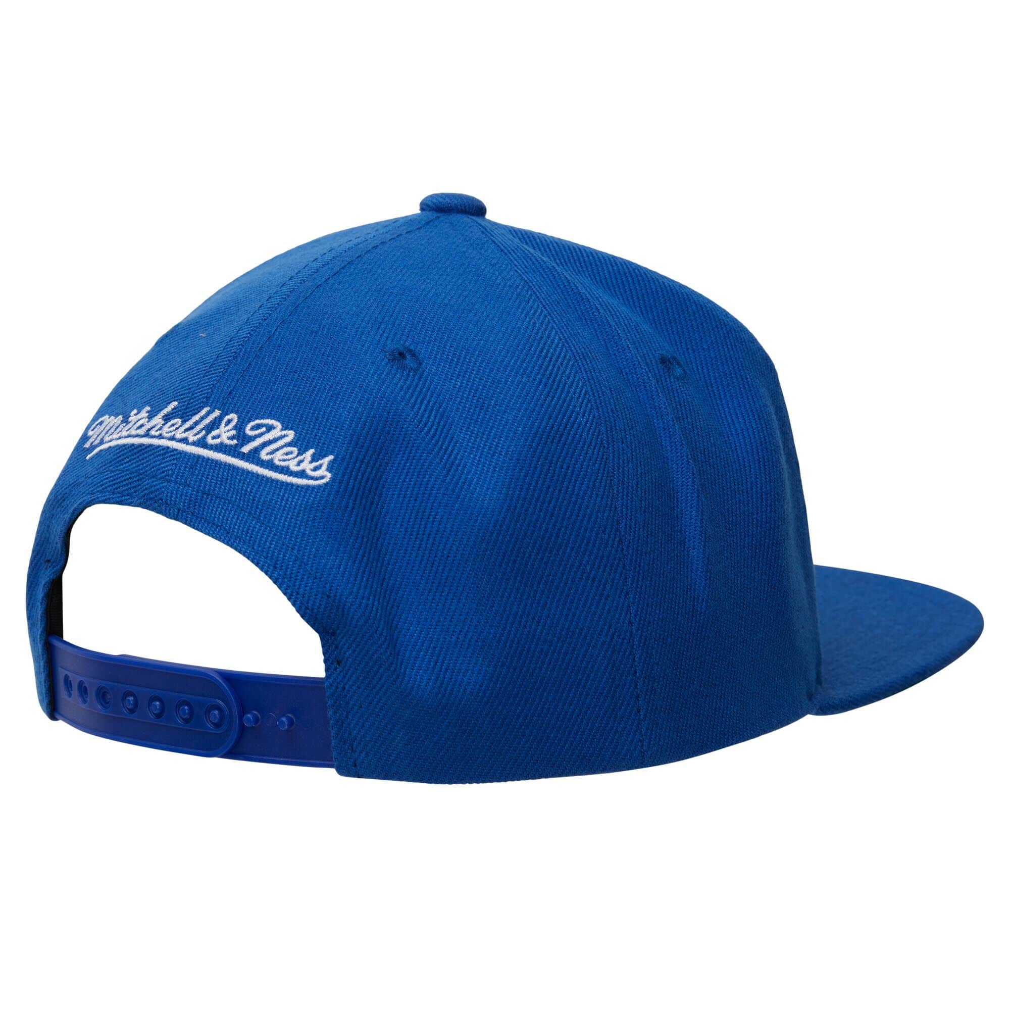 Mens MITCHELL & NESS NBA DUAL WHAMMY SNAPBACK WARRIORS
