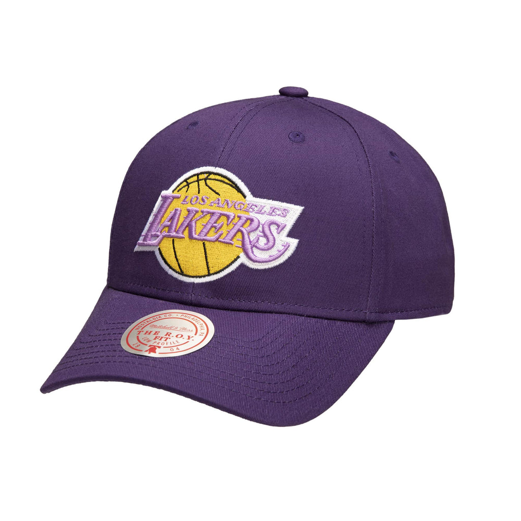 Mens Mitchell & Ness NBA PRIME ROY VELCRO STRAPBACK HWC LAKERS