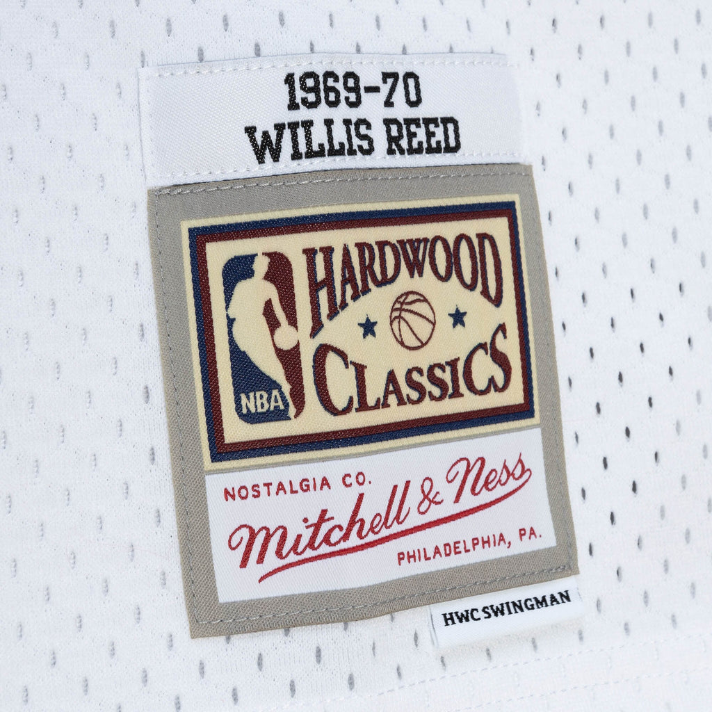 MENS MITCHELL & NESS NBA SWINGMAN JERSEY KNICKS 1969 WILLIS REED