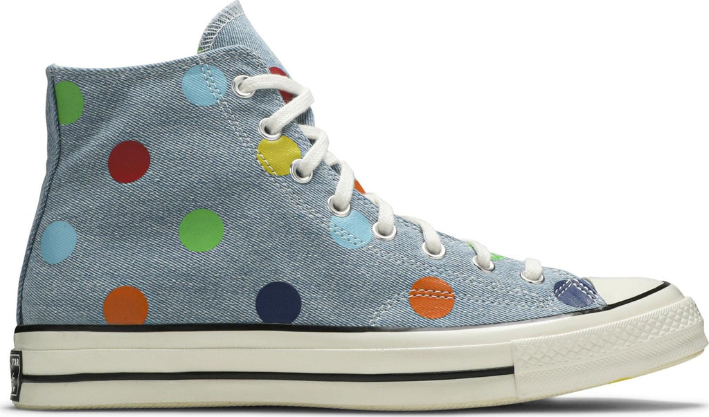 [170011C] Mens Converse CHUCK TAYLOR ALL-STAR 70 HI 'GOLF WANG DENIM POLKA DOTS'
