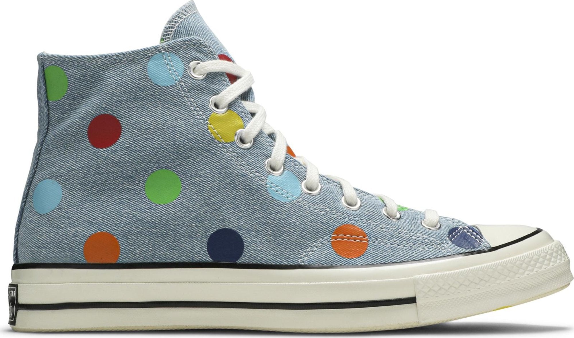 [170011C] Mens Converse CHUCK TAYLOR ALL-STAR 70 HI 'GOLF WANG DENIM POLKA DOTS'