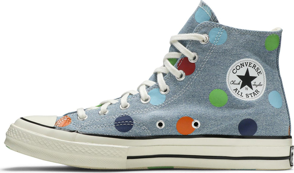 [170011C] Mens Converse CHUCK TAYLOR ALL-STAR 70 HI 'GOLF WANG DENIM POLKA DOTS'