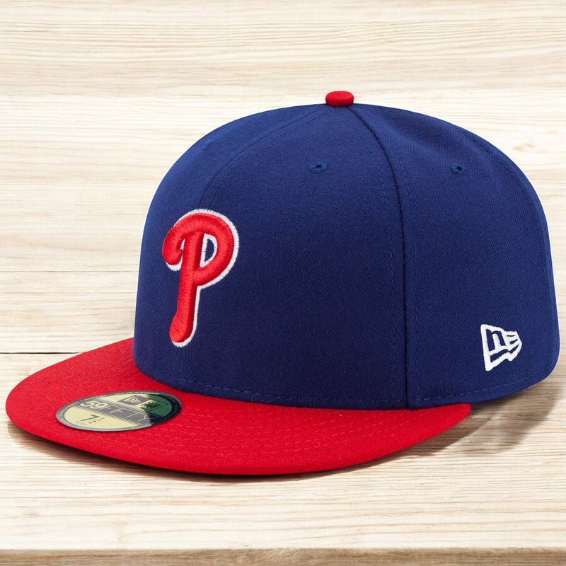 [70361052] Mens New Era MLB Authentic Collection On Field 59FIFTY Fitted Cap Philadelphia Phillies