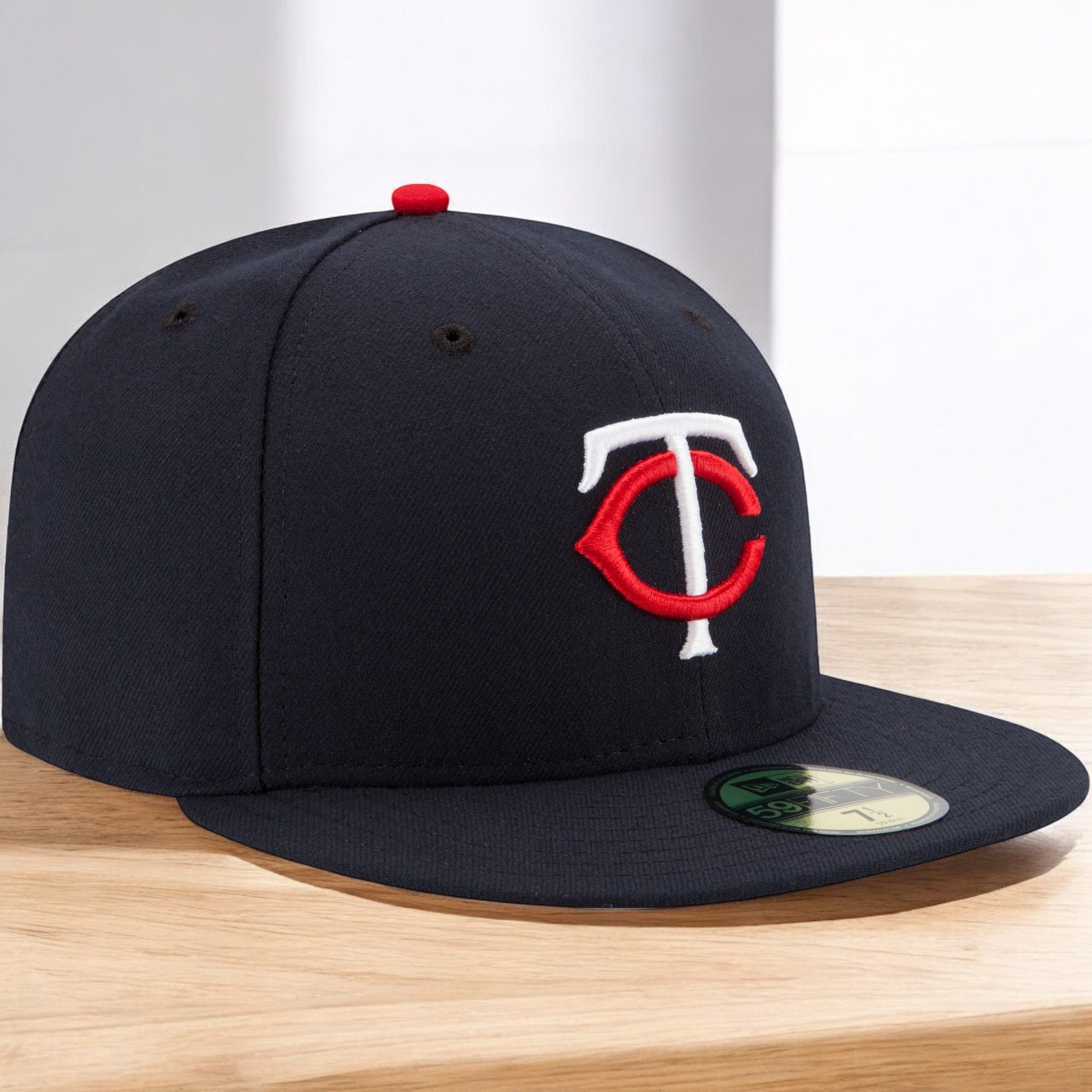 [70361056] MENS NEW ERA MLB MINNESOTA TWINS 5950 AC PERF FITTED - NAVY