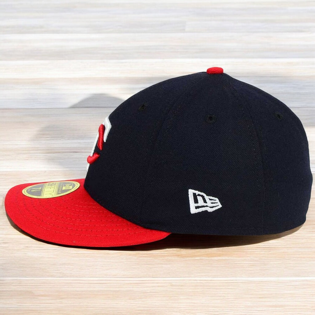 [70367424] Mens New Era MLB Authentic Collection Low Pro 59Fifty Fitted Cap Minnesota Twins