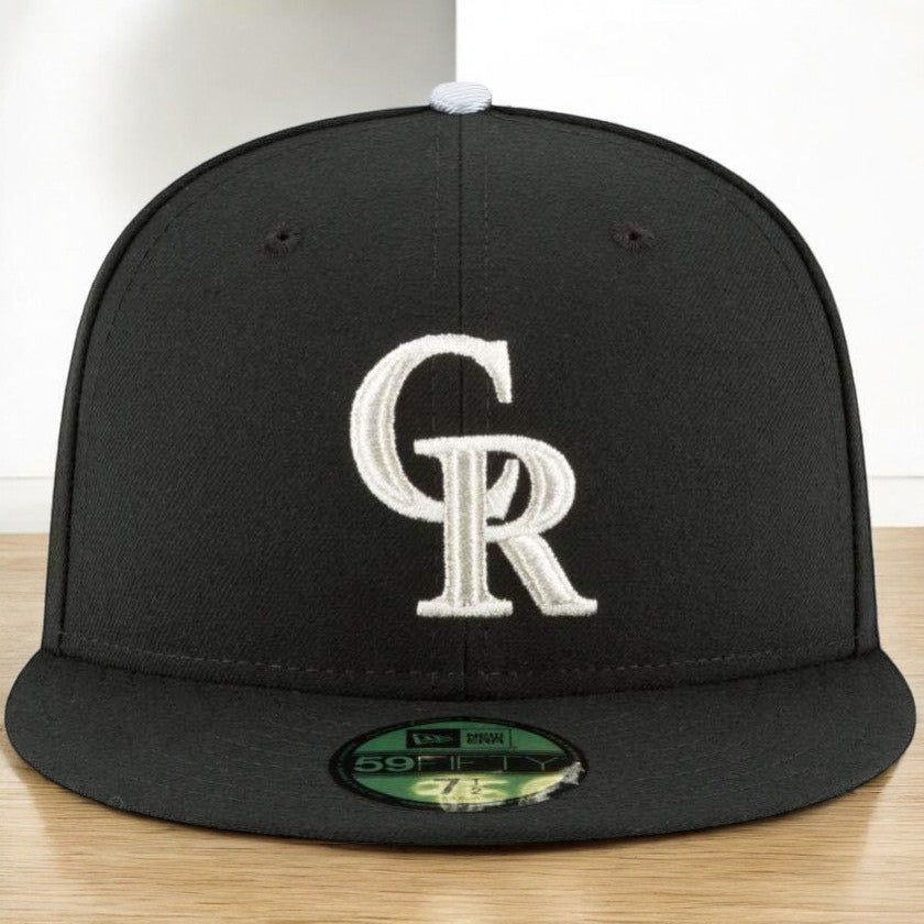 [70410409] Mens New Era MLB Authentic Collection On Field 59FIFTY Fitted Cap Colorado Rockies
