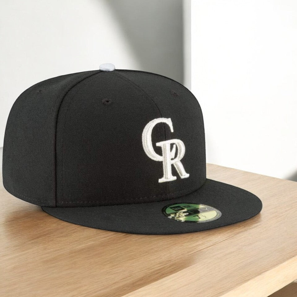 [70410409] Mens New Era MLB Authentic Collection On Field 59FIFTY Fitted Cap Colorado Rockies