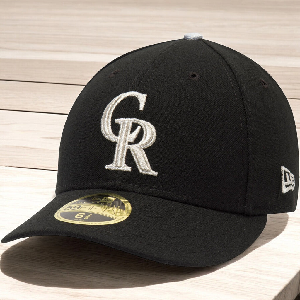 [70423581] Mens New Era MLB Authentic Collection Low Pro 59Fifty Fitted Cap Colorado Rockies
